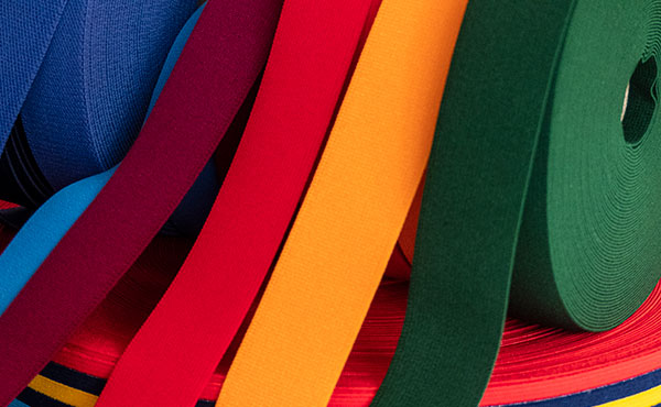 Cintas elásticas para prendas textiles
